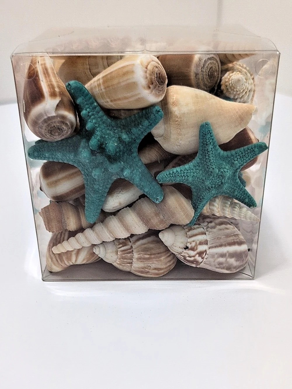 Yankee Candle Seashells & Starfish Fill (#1589012) ) Decor Tan & Blue